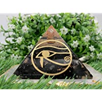 Amazing Gemstone Pirámide de turmalina negra para EMF y protección energética negativa | Pirámide de cristal de…